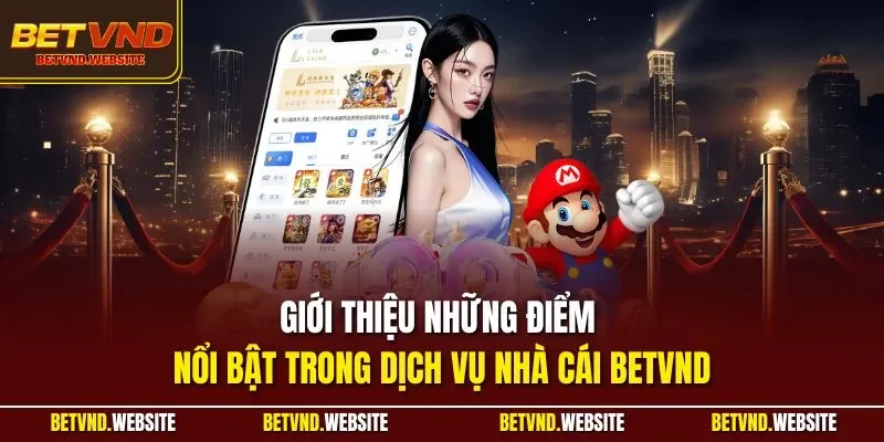 Giới thiệu những điểm nổi bật trong dịch vụ nhà cái BETVND